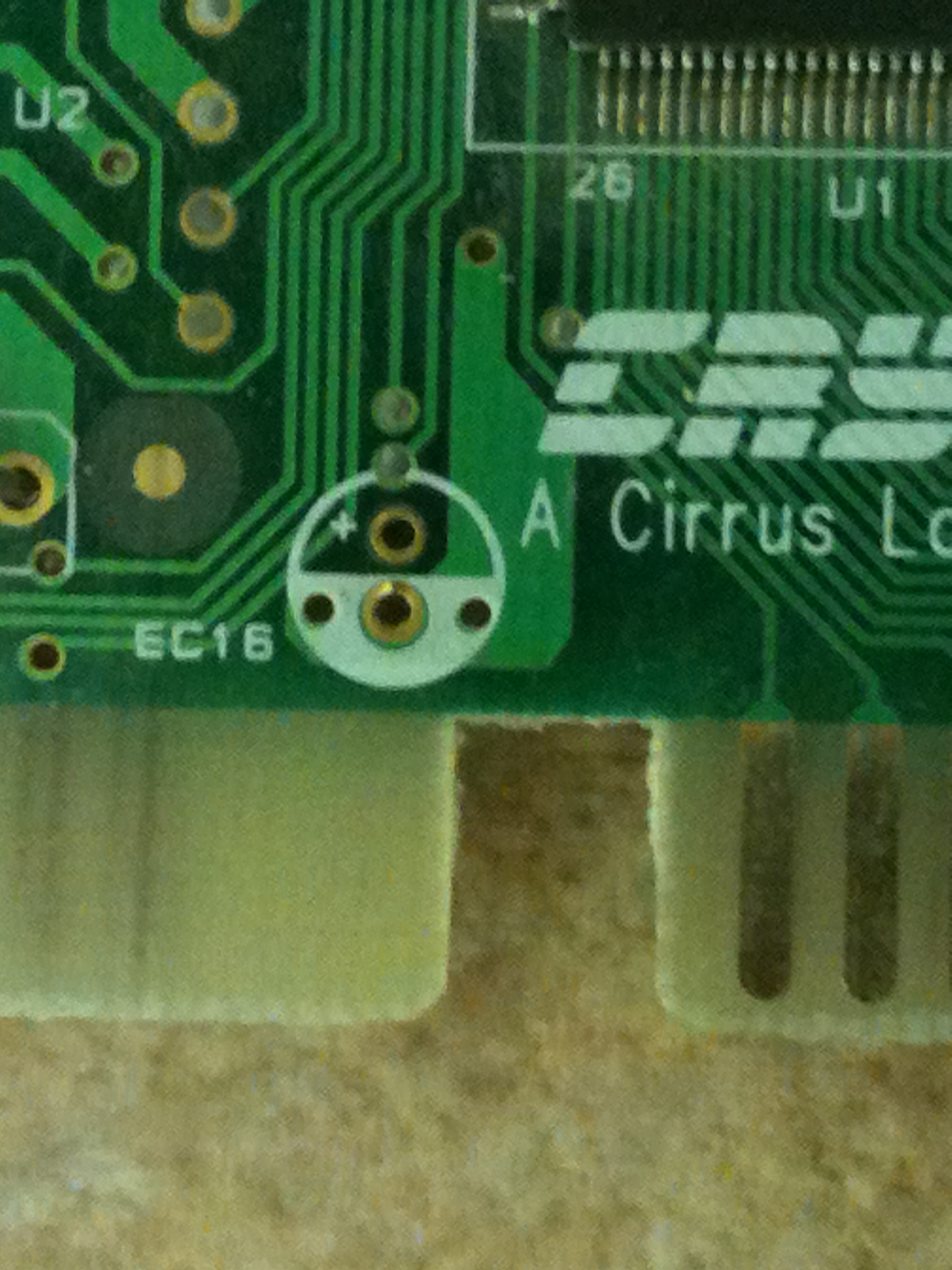 Printed circuit board close-up
