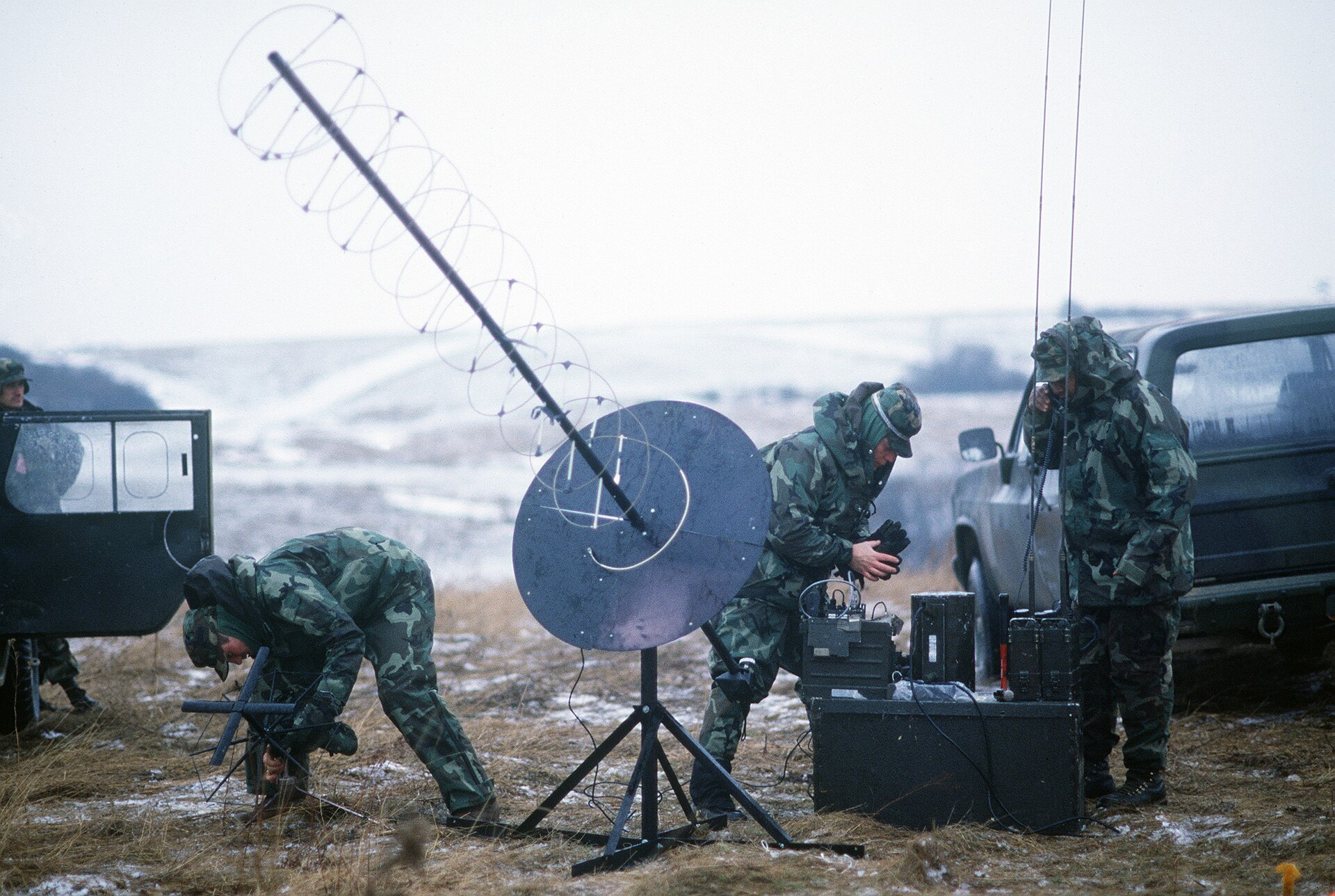 Field antenna measurement setup